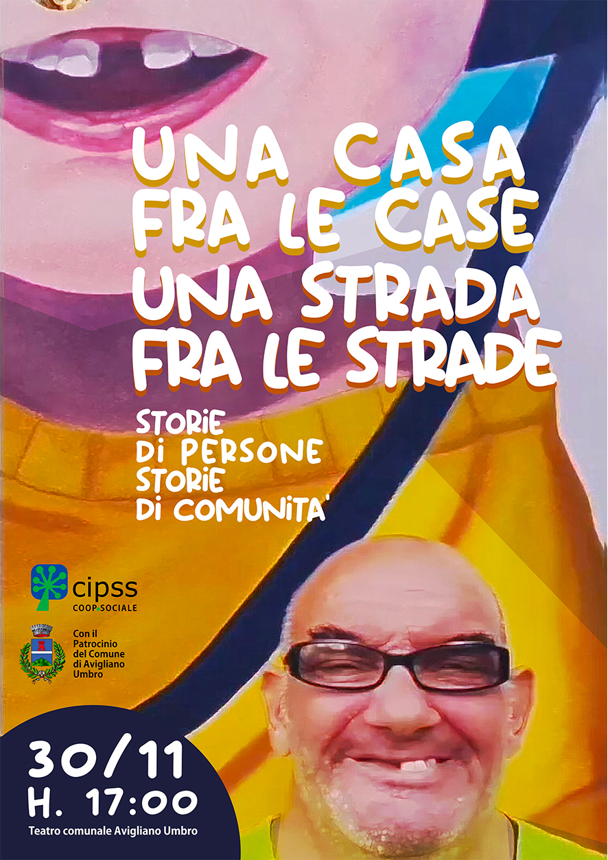 SAVE THE DATE: 30/11 “Una casa fra le case, una strada fra le strade”